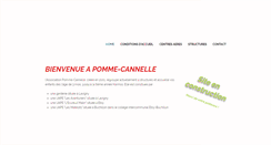 Desktop Screenshot of pomme-cannelle.ch